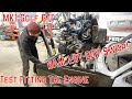 Test fitting The 1.8t 20V Engine - 1983 Mk1 Golf GTI Campaign Restoration Rebuild