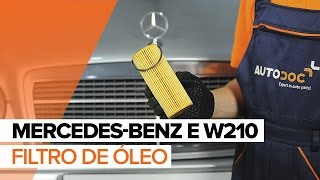 Desmontar Filtro de Óleo MERCEDES-BENZ - vídeo tutoriais