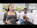 FIANCÉ EXPERIENCES THE PAIN OF GIVING BIRTH!!! *Ouch*
