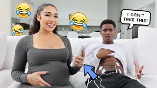 FIANCÉ EXPERIENCES THE PAIN OF GIVING BIRTH!!! *Ouch*