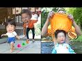 【Funny Dad🕺🌈】 Yoshipapa's funny video🥳🥳🥳#longvideo#よしパパ#baby #dad#happening#cute