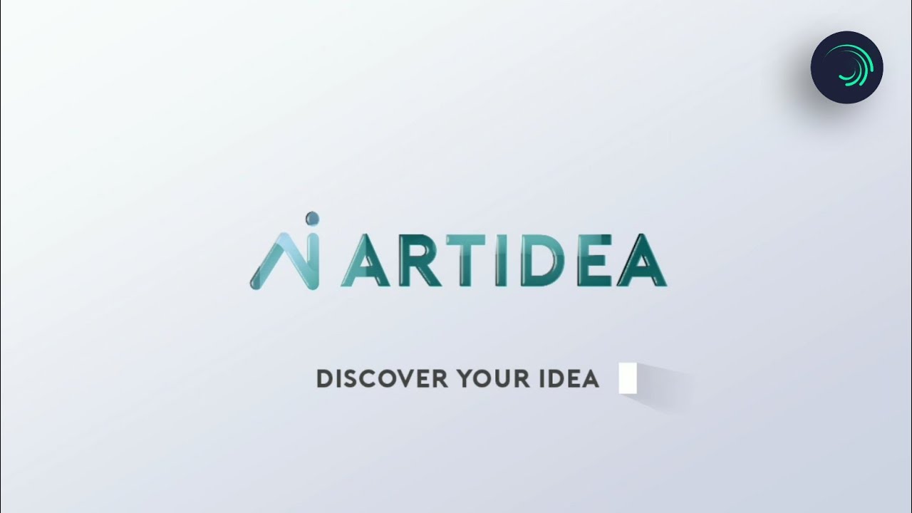Clean Logo & text reveal animation In Alight Motion [Tutorial] artidea.