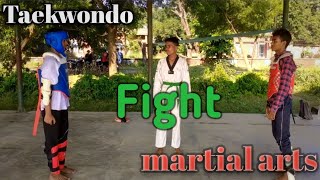 Taekwondo Vs Martial Arts Fight #Taekwondo Vs #Martialarts #Fight