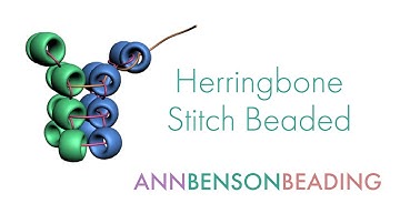 Herringbone Stitch basics Ann Benson