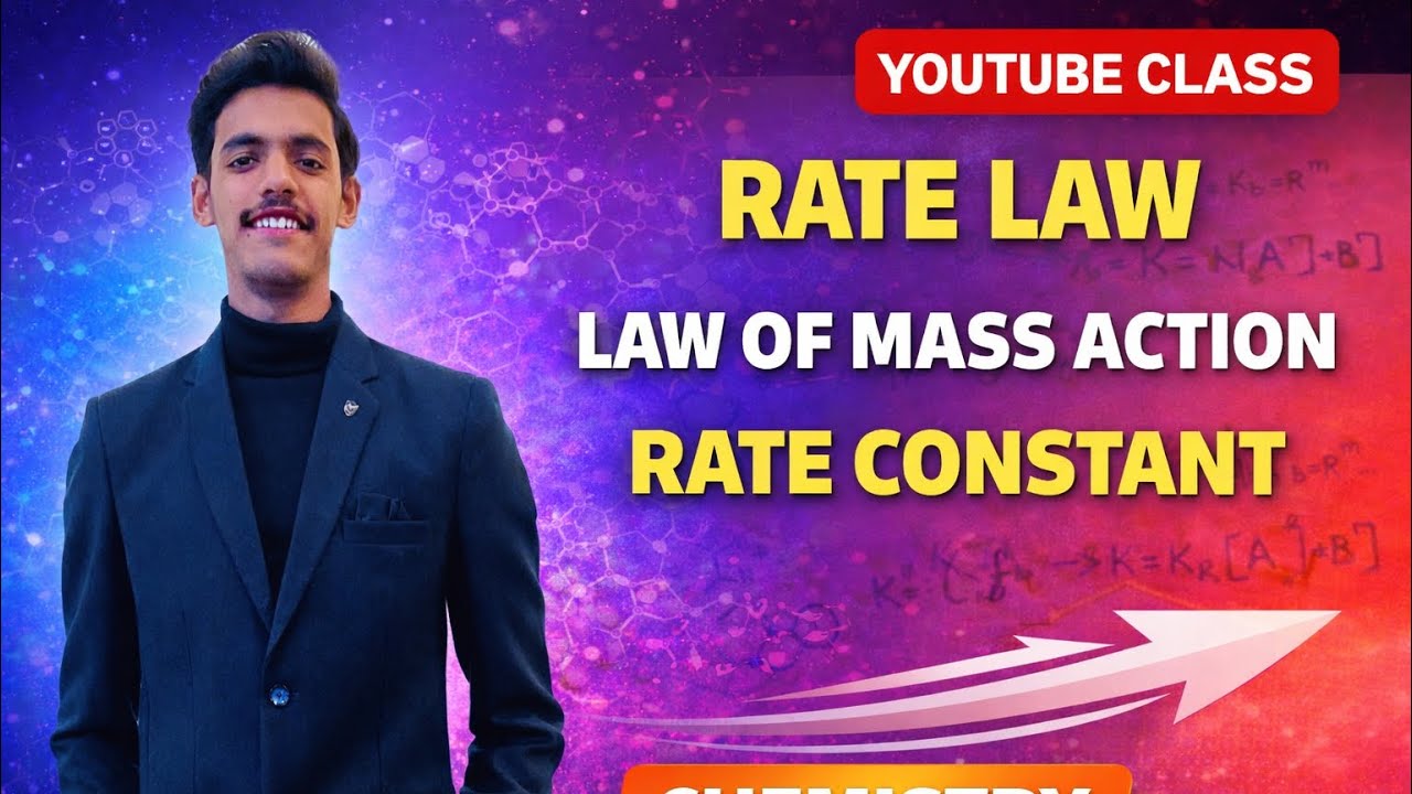 CLASS 12th | CHEMICAL KINETICS | PART 2 | RATE LAW AND RATE CONSTANT 