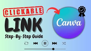 How To Make A Clickable Link In Canva | Add Hyperlinks To Your Images (2025)