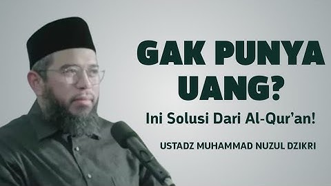 Sedang Kesulitan Ekonomi? Dengarkan Solusi Al-Qur