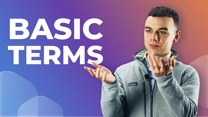 Basic terms in crypto trading