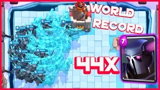 Clash Royale - 44 P.e.k.k.a.s! Pekka Clone Army World Record?!