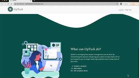 OpTask: Design, Usability, & Accessibility in a Full Stack React App