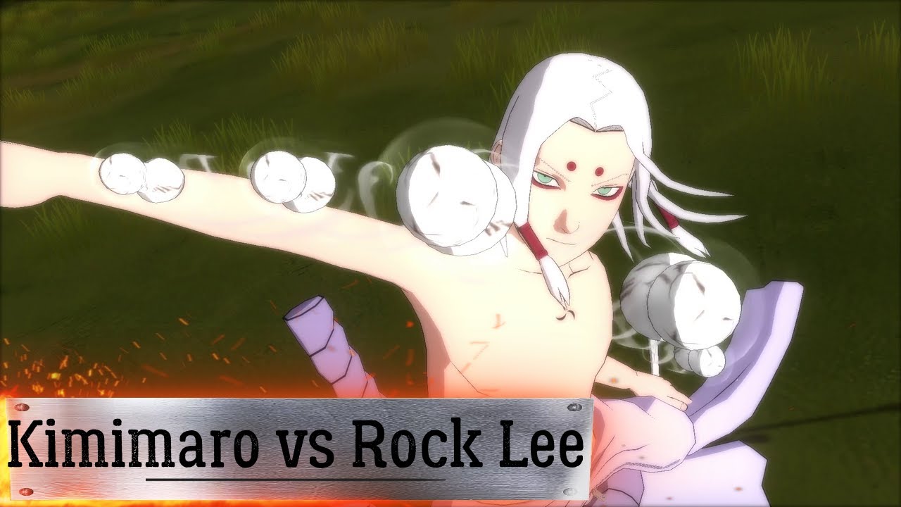 Storm Vs Rocks Naruto: Ultimate Ninja Storm - Kimimaro vs Rock Lee - YouTube