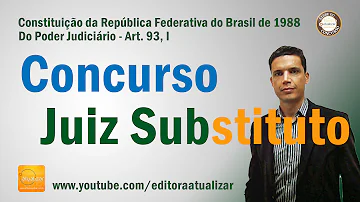 O que é um juiz substituto?