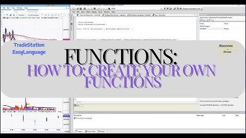 TradeStation: EasyLanguage: Function: How To Create Your Own Functions