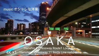 OSAKA JAPAN naito drive 阪神高速1号環状線 Route 1 Loop line Hanshin Expr