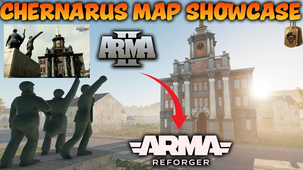 МОДДЕРЫ КУПИЛИ ARMA 2 CHERNARUS В ARMA REFORGER 1.6 (Витрина карт)