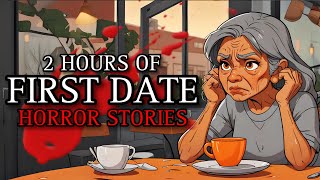20 TRUE Fearful First Date Horror Stories MEGA COLLECTION 10 | (#scarystories) Ambient Fireplace