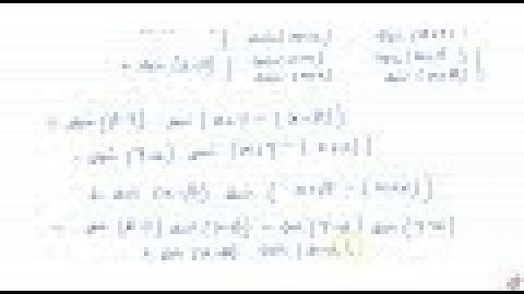 JEE MAINS 2018 If `f(x)=|(cos(x+alpha),cos(x+beta),cos(x+gamma)),(sin(x+alpha),sin(x+beta),sin(x...