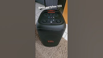 How to factory reset JBL Partybox 320 Stage #music #jblpartybox320 #reset