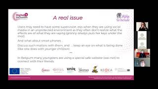 Parallel Session - integrating older people and people with disabilities in the digital world