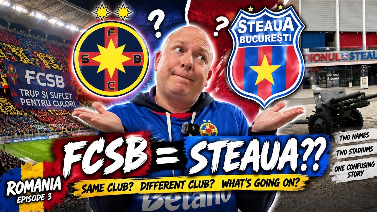 FCSB = STEAUA?? I Visited BOTH to Find Out