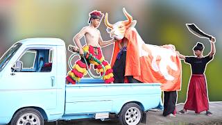 LOL pool | A fierce bull escaped, causing panic in a whole village