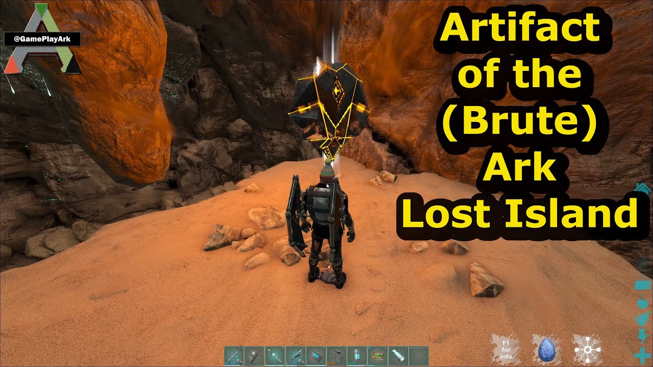 Ark Lost Island Artifact of the Brute ( Fast and Easy Way ) - YouTube