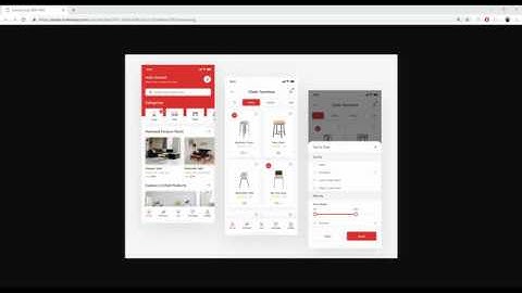 furniture app clone with flutter
