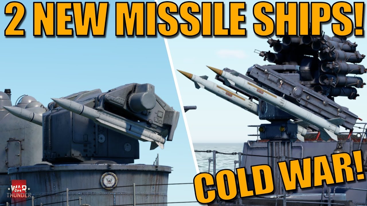 The 2 NEW MISSILE SHIPS are the NEXT STEP in MODERN SHIPS! GRISHA & CHARLES ADAMS! - War Thunder DEV