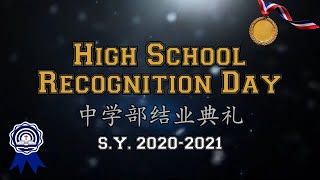 GIDEON ACADEMY I High School Recognition SY 2020-2021