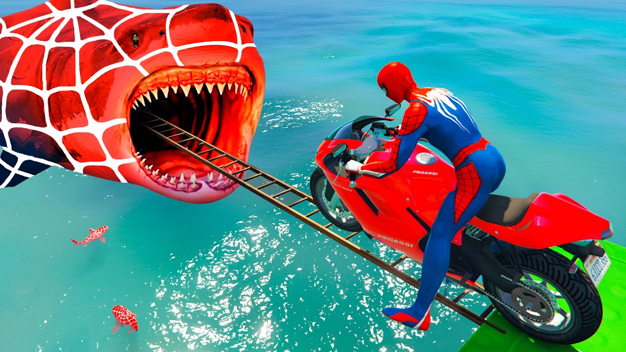 الرجل العنكبوت انقاذ باتمان Spider-Man Rescue batman vs iron man vs venom funny Game GTA 5 superhero