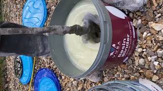 The sound and beauty of mixing Vuba resin bound materials