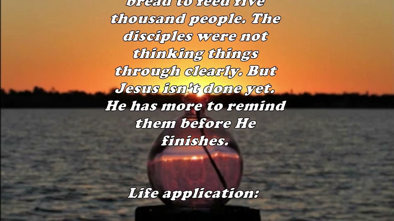 Daily Bible Verse Commentary - Matthew 16:9