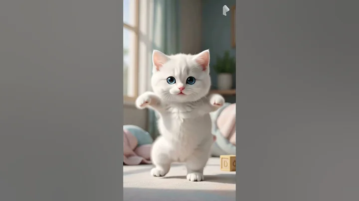 Video 11751361: kitty dance, baby kitten dance, snow white kitten, kitten show, cat cute funny