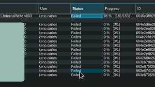 AWS Deadline - Job Monitor by Miguel Ramírez