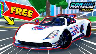 🔥 FASTEST Way To Get The Chevion Cavette RZ1 In Car dealership tycoon! 🔥 FASTEST Way To Get The Chevion Cavette RZ1 In Car dealership tycoon!