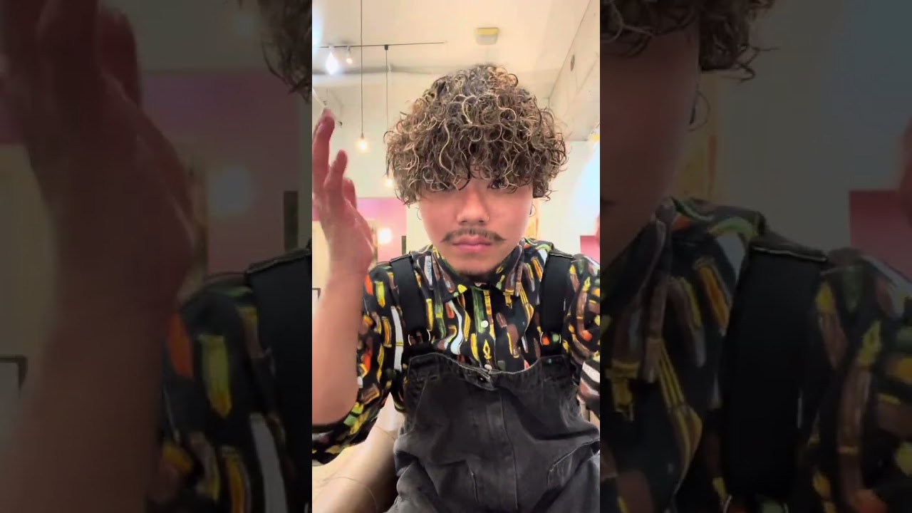 【パーマの時代】プードルパーマ簡単スタイリング方法！