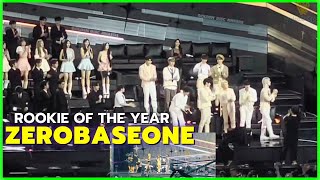 IDOLS Rreaction ZEROBASEONE Rookie of the Year   Speech for ZEROSE GDA 2024 JAKARTA