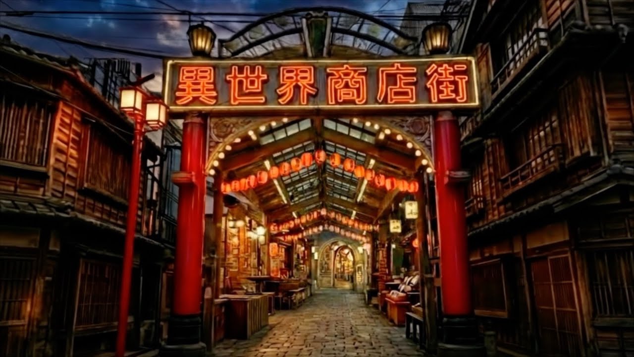 Торговая улица в ином мире