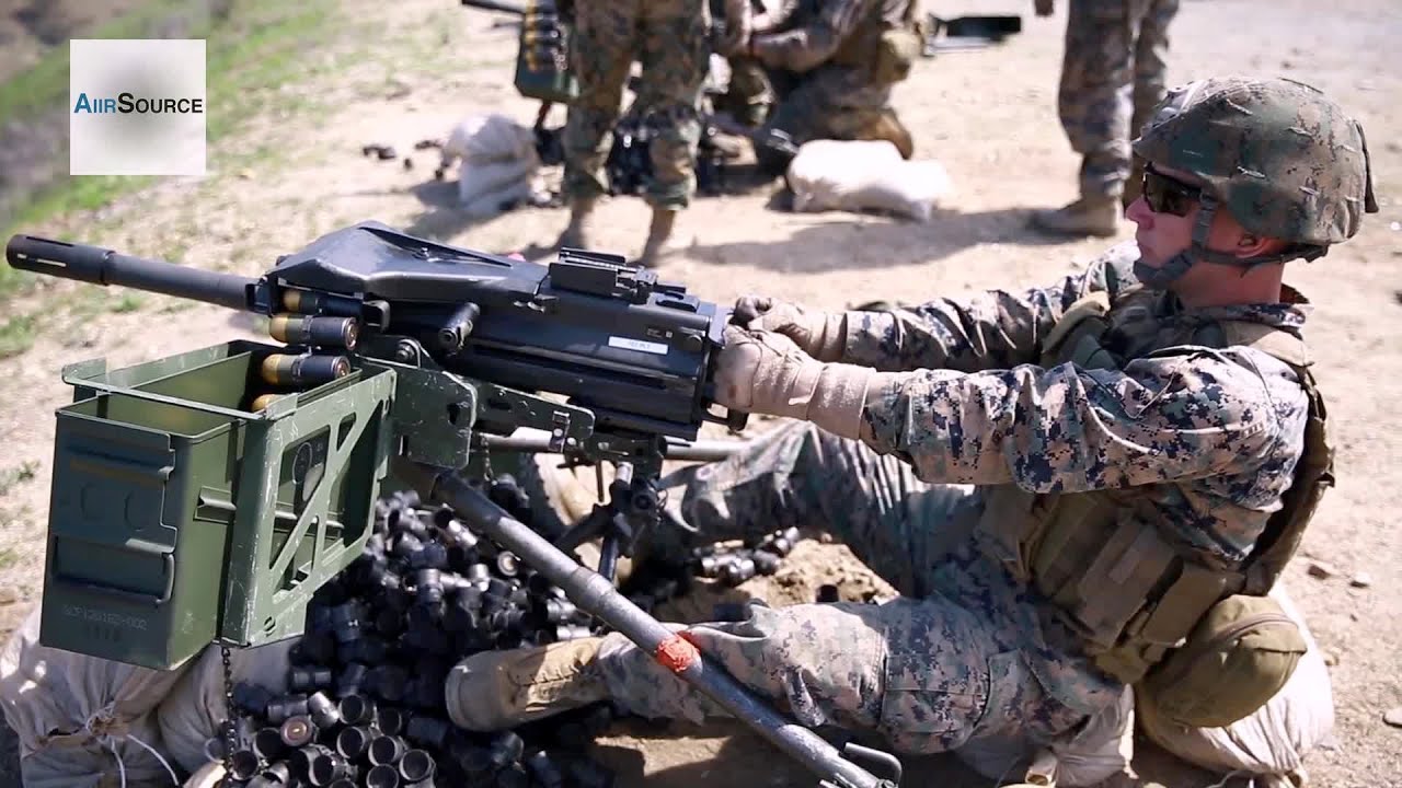 U.S. Marines Corps – Machine Gun Training