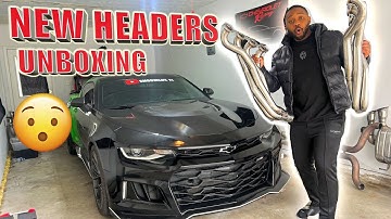 NEW SPEED ENGINEERING HEADERS UNBOXING FOR MY CAMARO ZL1