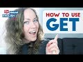 How do you use GET in English as a phrasal verb? | Go Natural English Lesson