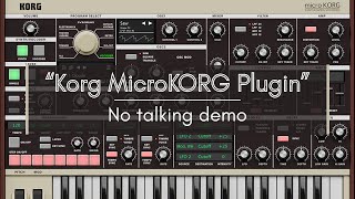 Korg MicroKORG VST Plugin (Korg Collection 6) - No talking demo