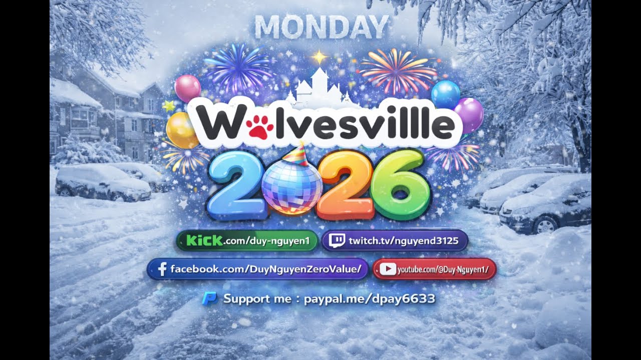 Wolvesville LIVE – Rank Mode (Max Difficulty) | Snowstorm Survival Monday