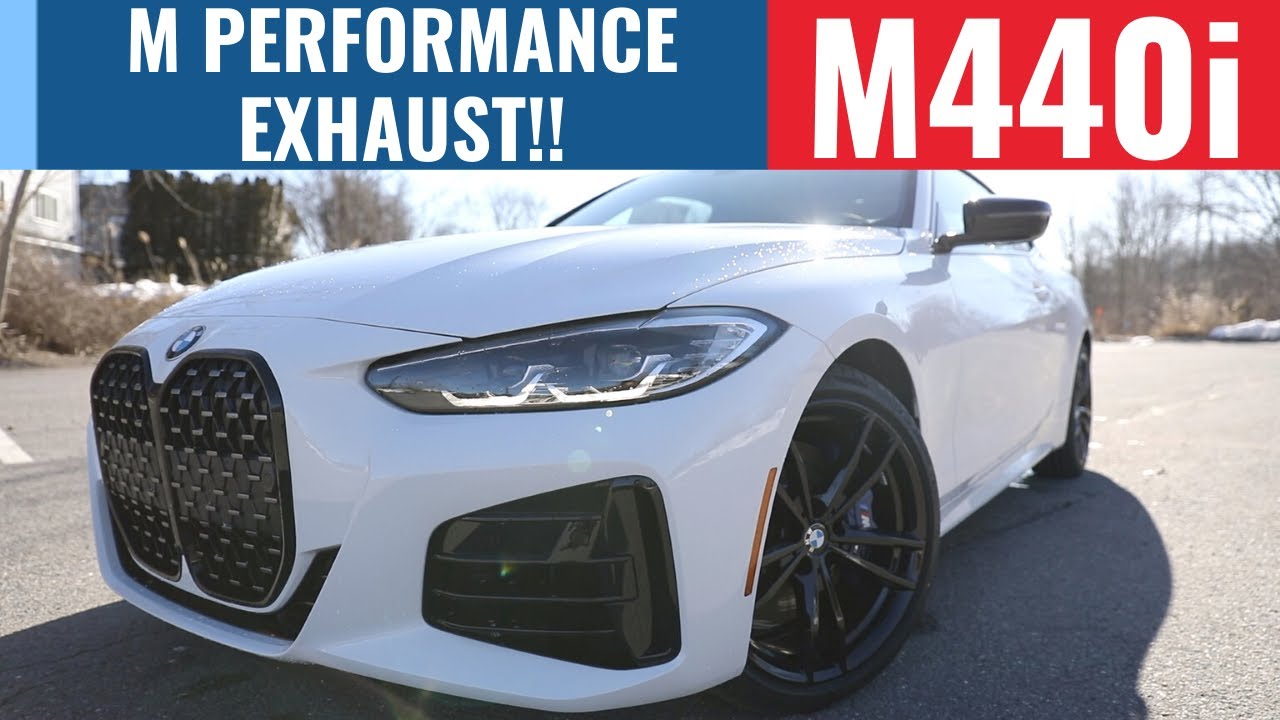2021 BMW M440i I M PERFORMANCE EXHAUST! I Overview YouTube