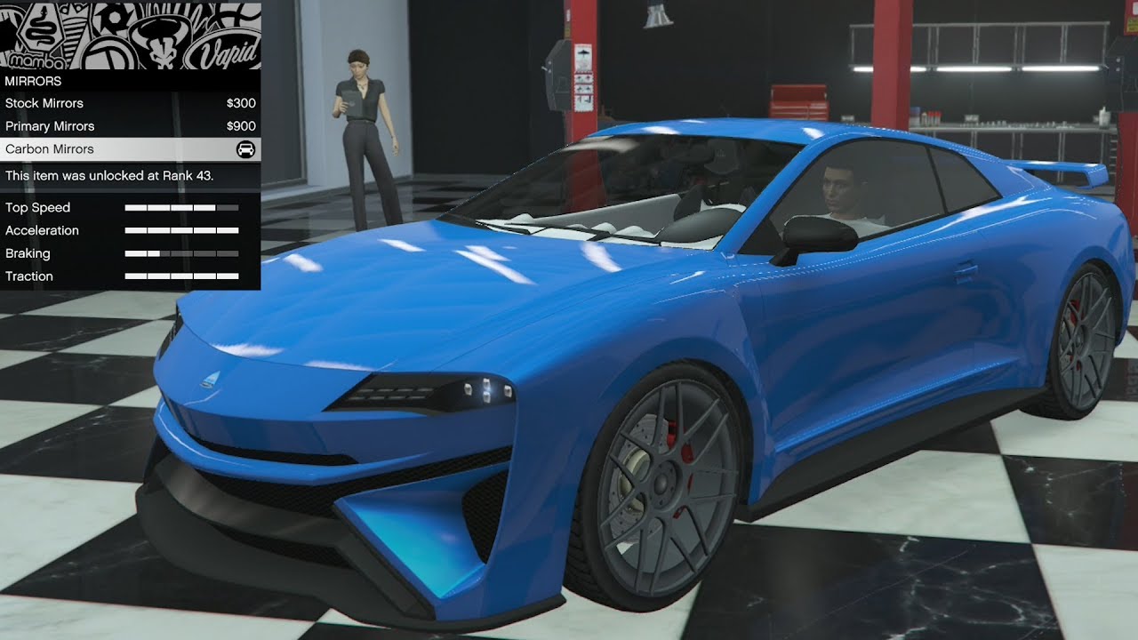 GTA 5 - DLC Vehicle Customization - Overflod Imorgon (Gumpert Nathalie) and Review