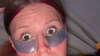 Watch Me Try This Eye Bag Mask  Vlog 