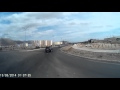 Пустая дорога в Туркменбаши. Trucking in Turkmenbashi.