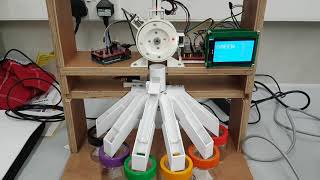 Skittle colour sorting machine