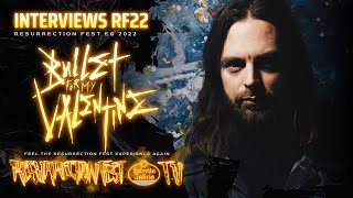 Interview With Bullet For My Valentine - Resurrection Fest Eg 2022