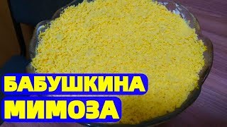 Салат Мимоза Бабушкин рецепт приготовления ! Салат Мимоза Бабушкин рецепт приготовления !